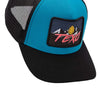 Boné Trucker Mountain Turquesa Texo