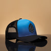 Boné Trucker Fade Azul Texo