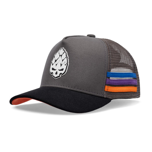 Boné Trucker Land Patagônia 2 Cinza Texo