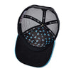 Boné Trucker Storm Preto e Azul Texo
