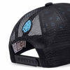 Boné Trucker Storm Preto e Azul Texo