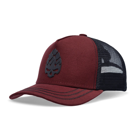 Boné Trucker Scar Vermelho Texo