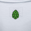 Camiseta Hopskull Contorno Branca