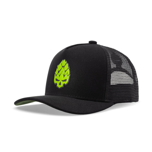 Boné Trucker Bold Preto Verde