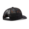 Boné Trucker Rocker Suede Bege e Preto Texo