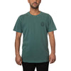 Camiseta Hopskull Contorno Verde Estonado