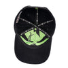 Boné Aba Curva Acid Preto Hopskull Verde Texo