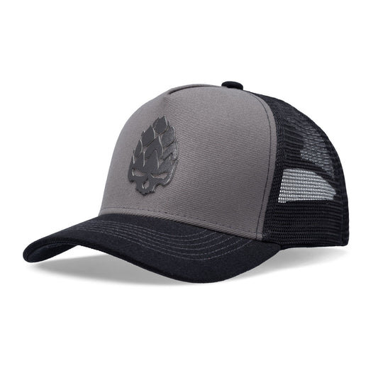Boné Trucker Good Idea III Cinza Texo