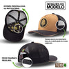 Boné Trucker Beer Collection Bege Texo