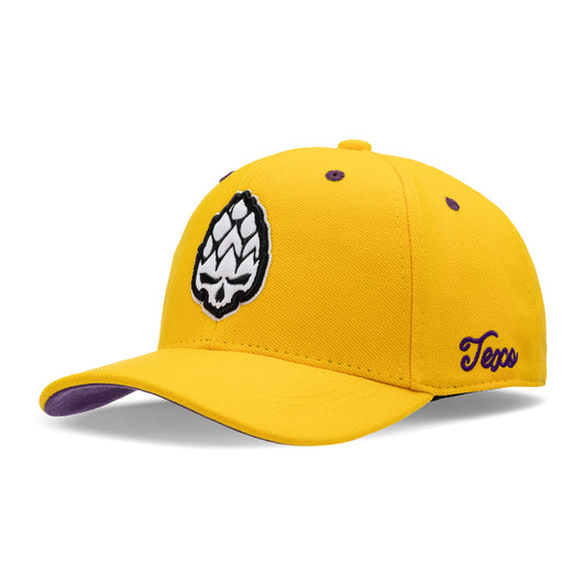 Boné Aba Curva Crossover Amarelo Texo