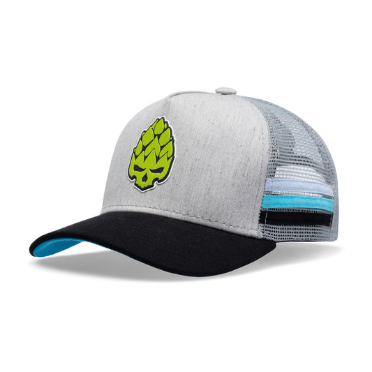 Boné Trucker Land Sunrise 2 Cinza Texo