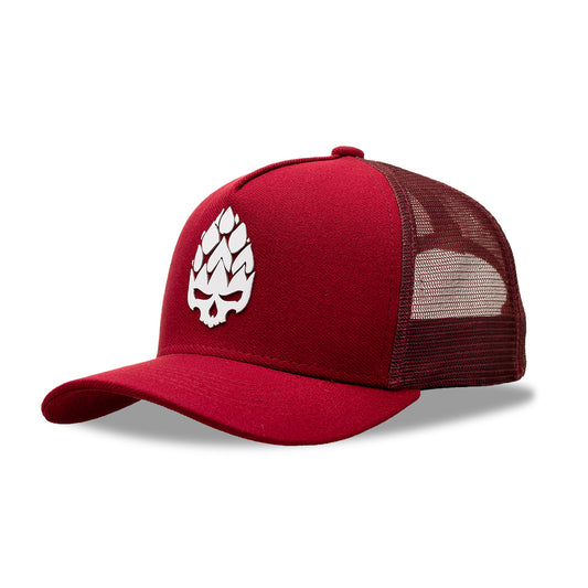 Boné Trucker Original Bordô Texo
