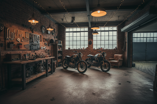 A Garagem Também Conta Histórias | Estilo de Vida Biker