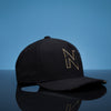 Boné NTX Aba Curva Scratched Preto Patch Bordado Original