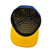 Boné NTX Aba Curva Dunk Azul/Amarelo Patch Bordado Original
