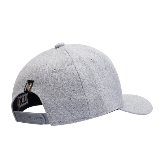 Boné NTX Aba Curva Minimal Cinza Patch Bordado Original