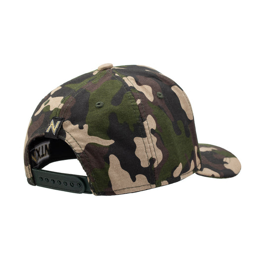 Boné NTX Aba Curva Woodland Camuflado Patch Bordado Original