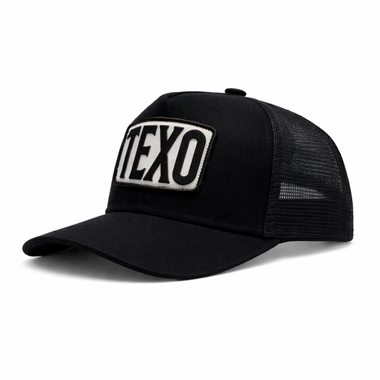 Boné Trucker Light Road Preto Texo
