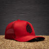 Boné Texo Trucker Good Idea II Vermelho Patch Silk Original