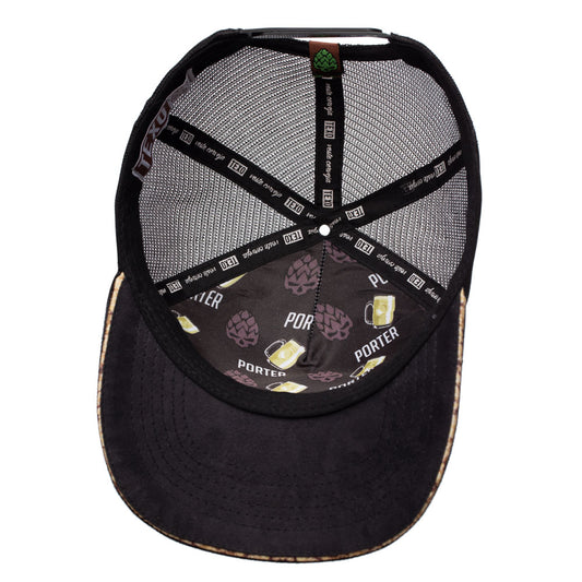 Boné Trucker Beer Collection Cinza Texo