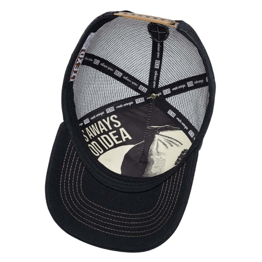 Boné Trucker Good Idea III Bege Texo