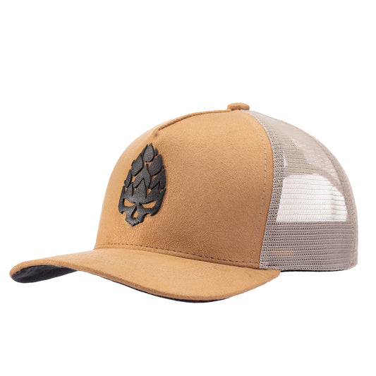 Boné Texo Trucker Good Idea II Bege Patch Silk Original