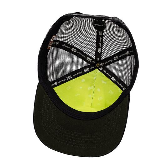 Boné Trucker Bold Preto Verde