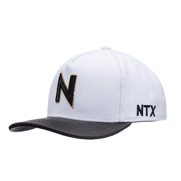 Boné NTX Aba Curva Luxe Branco Patch Bordado Original