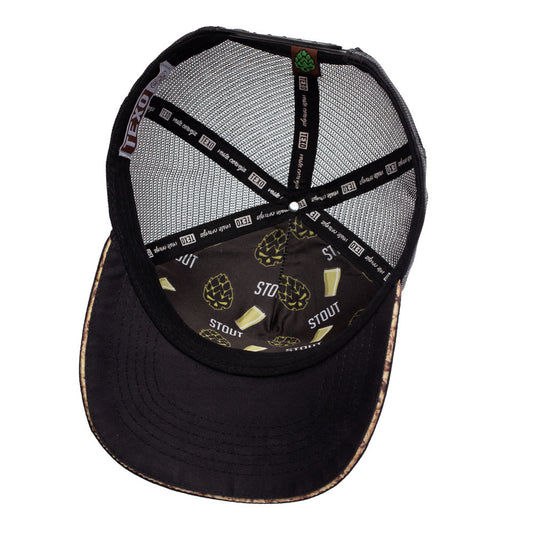 Boné Trucker Beer Collection Preto Texo
