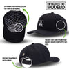 Boné NTX Aba Curva Square Preto Patch Bordado Original