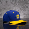Boné NTX Aba Curva Dunk Azul/Amarelo Patch Bordado Original
