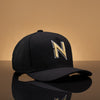 Boné NTX Aba Curva Primal Preto Patch Gold Bordado Original