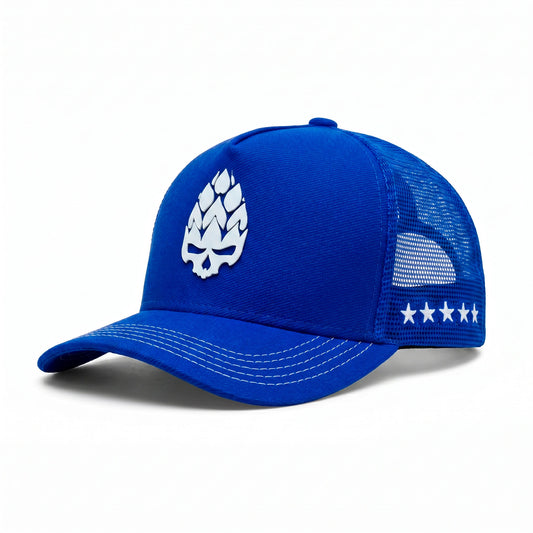 Boné Trucker Crowd Azul Texo