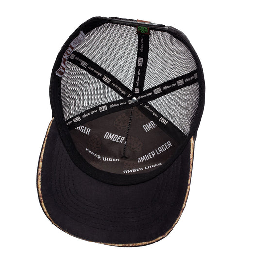Boné Trucker Beer Collection Marrom Texo