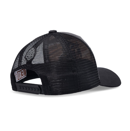 Boné Trucker Califa Grafite Suede Texo
