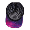 Boné NTX Aba Curva Cosmic Preto/Roxo Patch Bordado Original