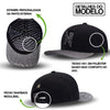 Boné Aba Curva Eclipse Cinza Patch Bordado NTX