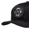 Boné Trucker Ground Preto Texo