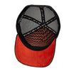 Boné NTX Aba Curva Orbit Preto/Laranja Patch Bordado Origina