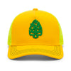 Boné Trucker Crowd Amarelo Texo