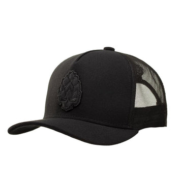 Boné Trucker Stout All Black Texo