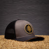 Boné Trucker Beer Collection Cinza Texo