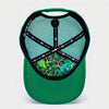 Boné Trucker Crowd Verde Texo