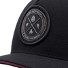 Boné Texo Trucker Storm Preto e Vinho Texo