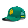 Boné Trucker Crowd Verde Texo