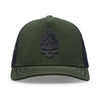 Boné Trucker Scar Verde Texo