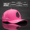 Boné Trucker Neon Rosa Fluorescente Texo