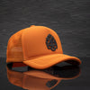 Boné Trucker Michelin Laranja Texo