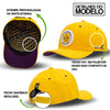 Boné NTX Aba Curva Dunk Amarelo Patch Bordado/Silk Original