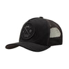 Boné Trucker Padded Preto Texo